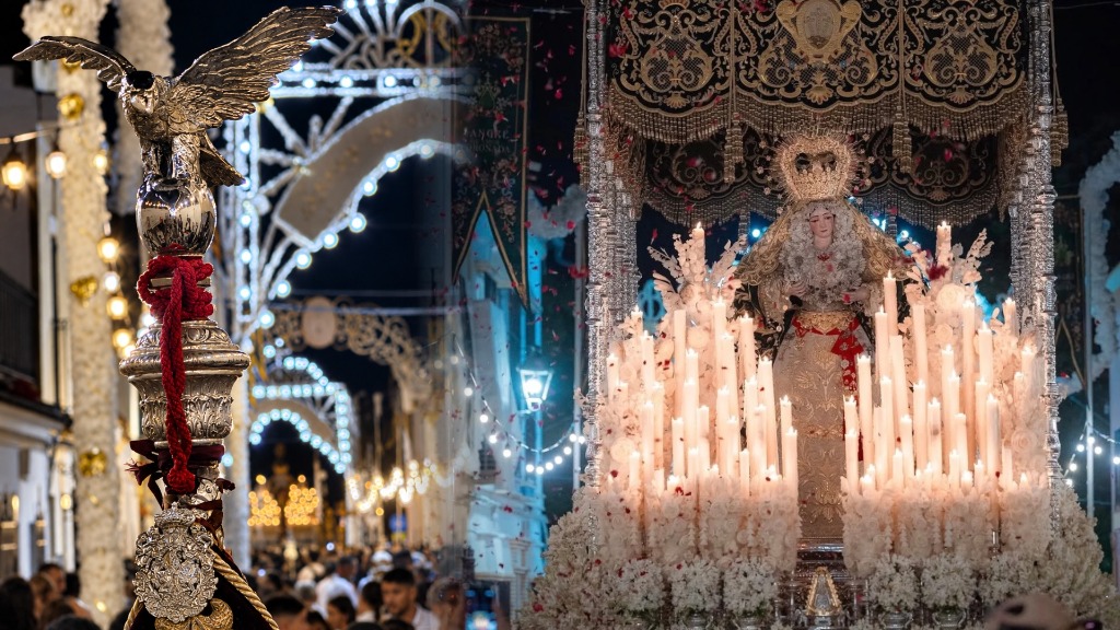 CRÓNICA | Sones placeños abriendo la Procesión Triunfal de la Coronación de la Virgen de la Sangre en Gerena